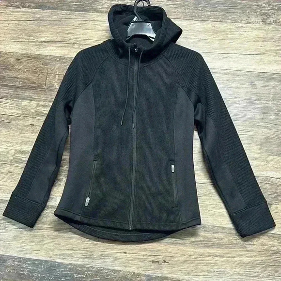 Swiss Tech Black Utility Jacket women’s small - Picture 3 of 5